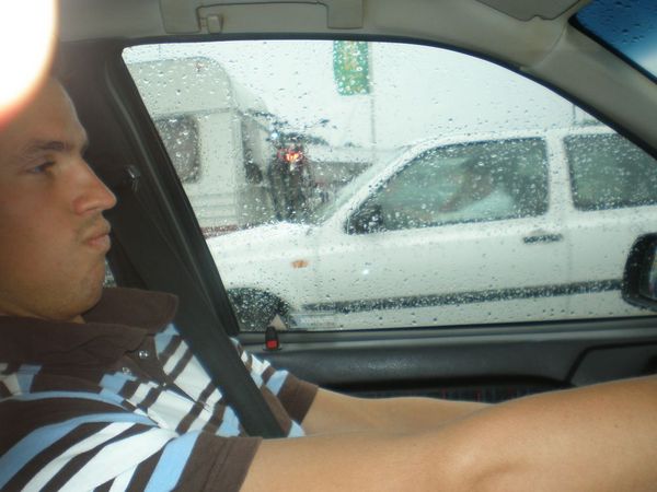 Lekker rijden in de regen
